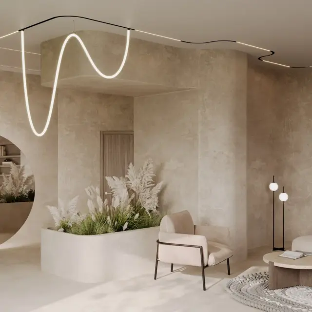 Коннектор Maytoni MAGNETIC TRACK SYSTEM EXILITY — магнитные, белый, ракурс 4