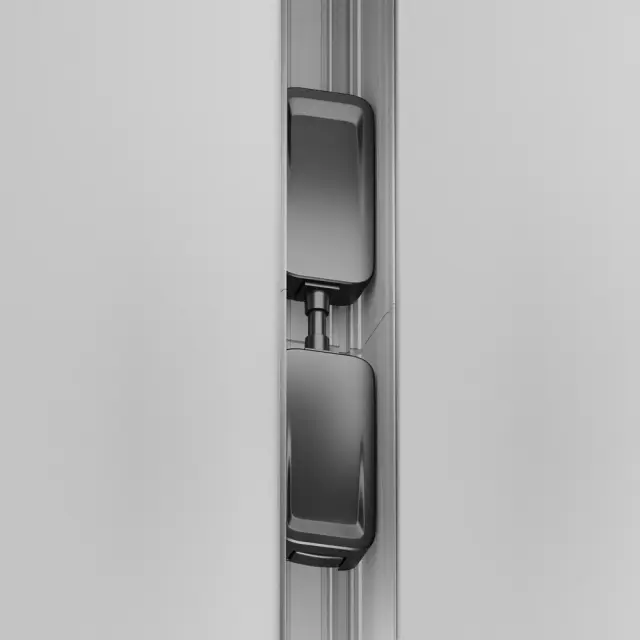 Коннектор Maytoni ACCESSORIES FOR TRACKS RADITY — магнитные, черный, ракурс 4
