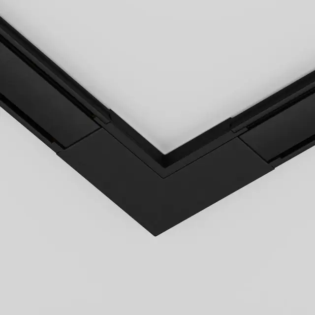 Коннектор Maytoni ACCESSORIES FOR TRACKS RADITY — магнитные, черный, ракурс 3