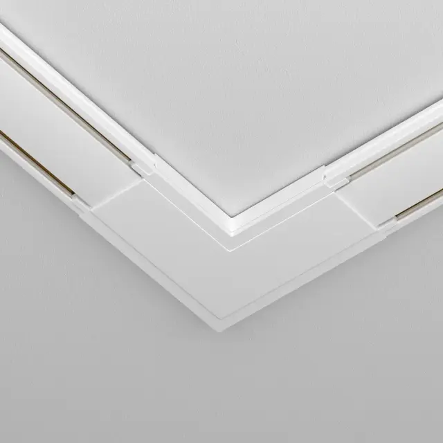Коннектор Maytoni ACCESSORIES FOR TRACKS RADITY — магнитные, белый, ракурс 3