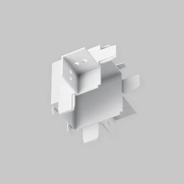 Коннектор Maytoni ACCESSORIES FOR TRACKS RADITY — магнитные, белый