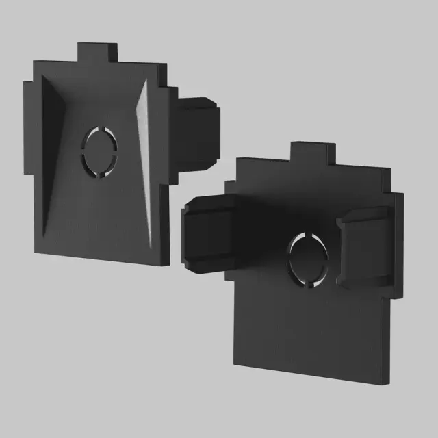 Заглушка Maytoni ACCESSORIES FOR TRACKS RADITY — магнитные, черный