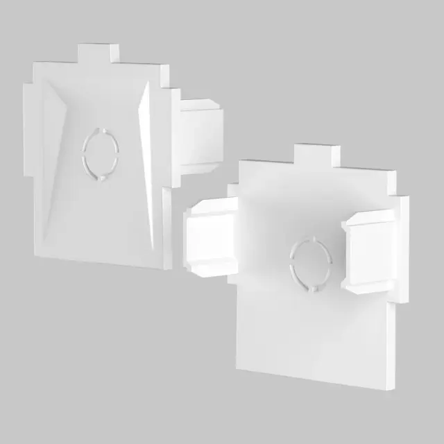 Заглушка Maytoni ACCESSORIES FOR TRACKS RADITY — магнитные, белый
