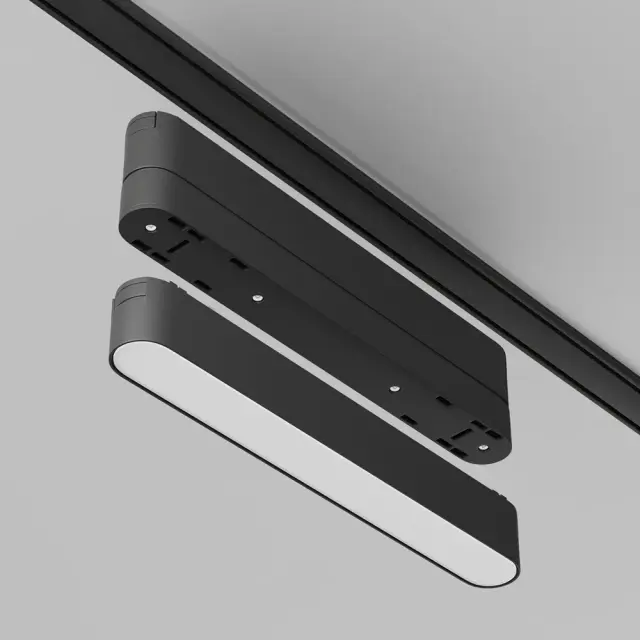 Комплектующая Maytoni ACCESSORIES FOR TRACKS RADITY — магнитные, черный, ракурс 3