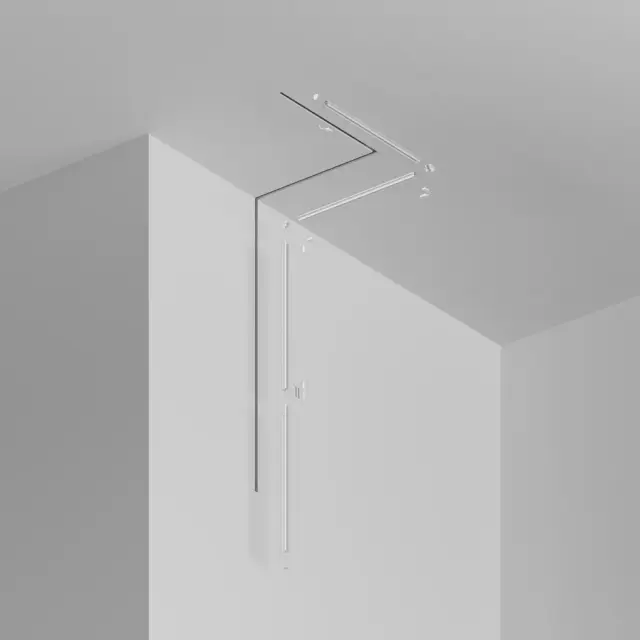 Шинопровод Maytoni BUSBAR TRUNKINGS RADITY — магнитные, белый, ракурс 2