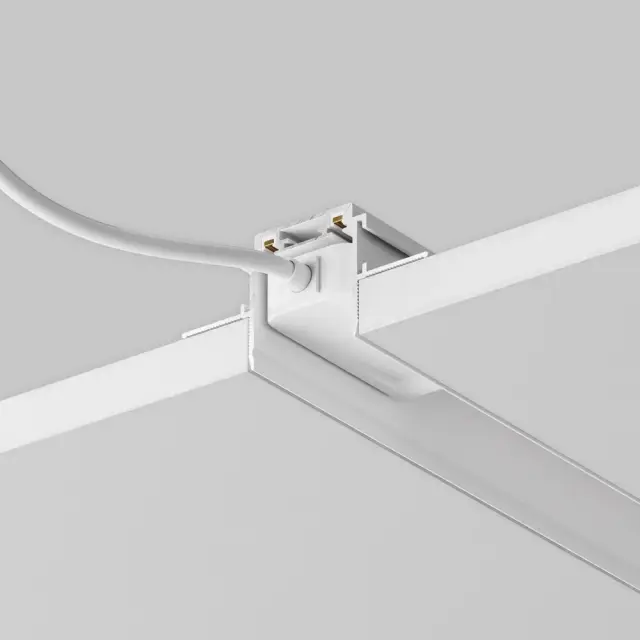 Шинопровод Maytoni BUSBAR TRUNKINGS RADITY — магнитные, белый, ракурс 4
