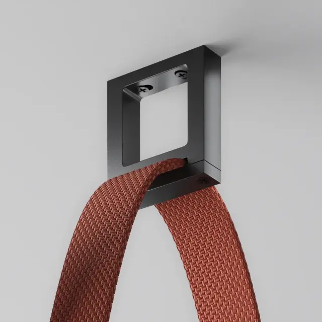 Крепёж Maytoni ACCESSORIES FOR SYSTEM PARITY — тканевые, черный, ракурс 2