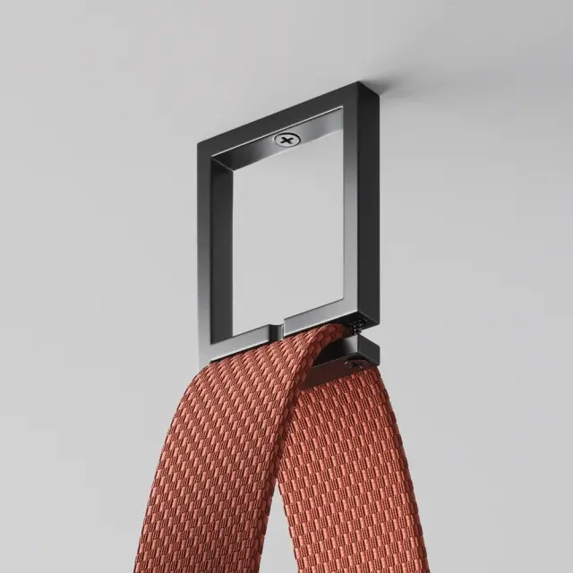 Крепёж Maytoni ACCESSORIES FOR SYSTEM PARITY — тканевые, черный, ракурс 3