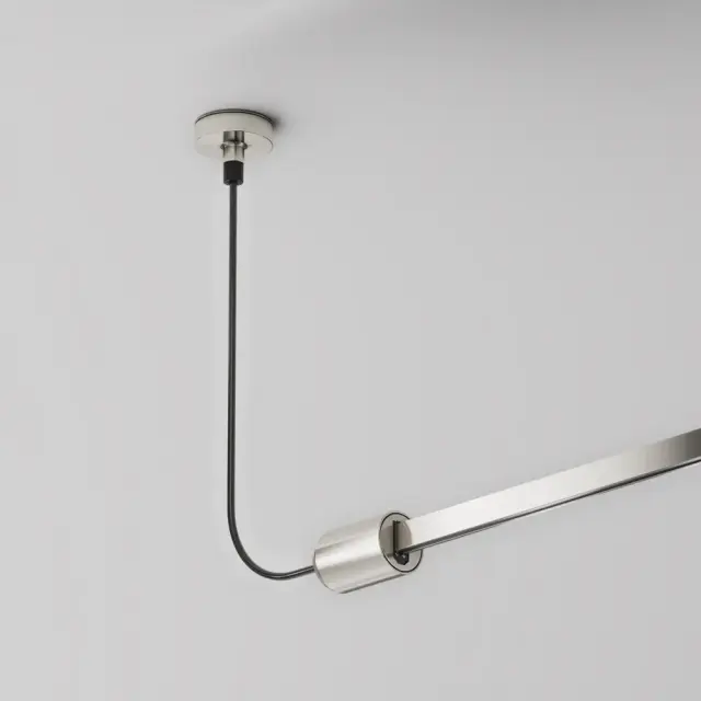Ввод питания Maytoni ACCESSORIES FOR TRACKS FLARITY — магнитные, никель