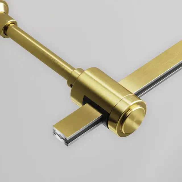 Крепёж Maytoni ACCESSORIES FOR TRACKS FLARITY — магнитные, латунь, ракурс 3