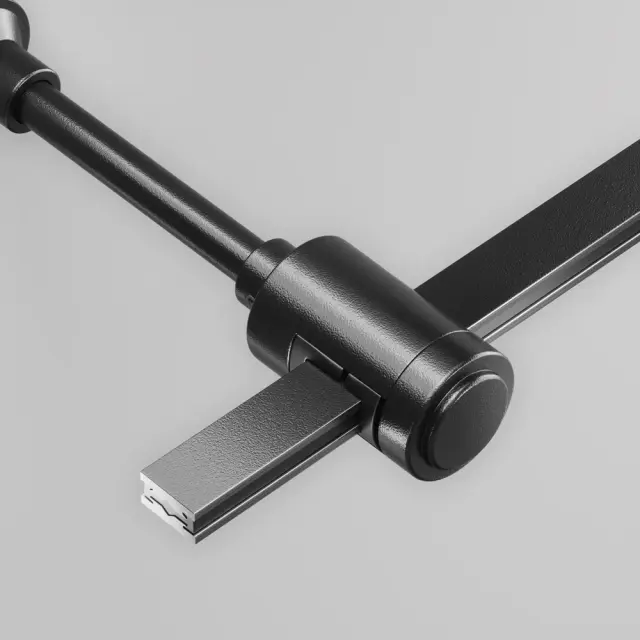 Крепёж Maytoni ACCESSORIES FOR TRACKS FLARITY — магнитные, черный, ракурс 3