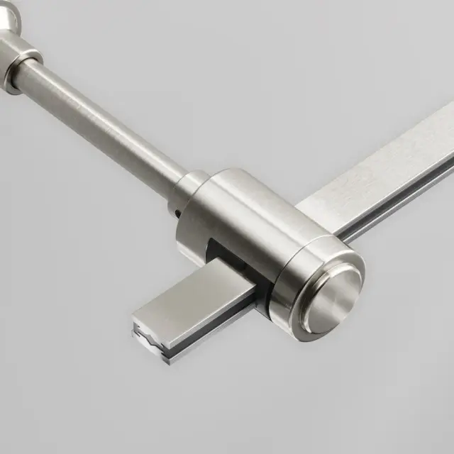 Крепёж Maytoni ACCESSORIES FOR TRACKS FLARITY — магнитные, никель, ракурс 3
