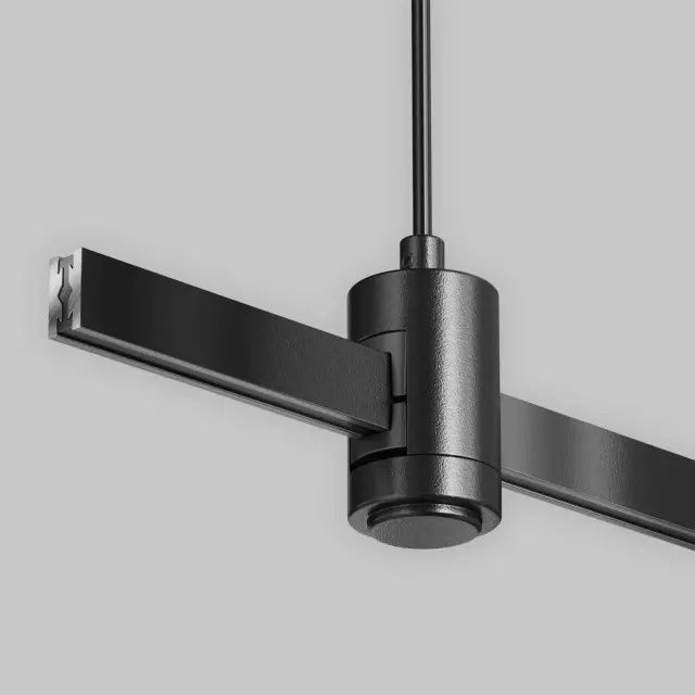 Крепёж Maytoni ACCESSORIES FOR TRACKS FLARITY — магнитные, черный, ракурс 3