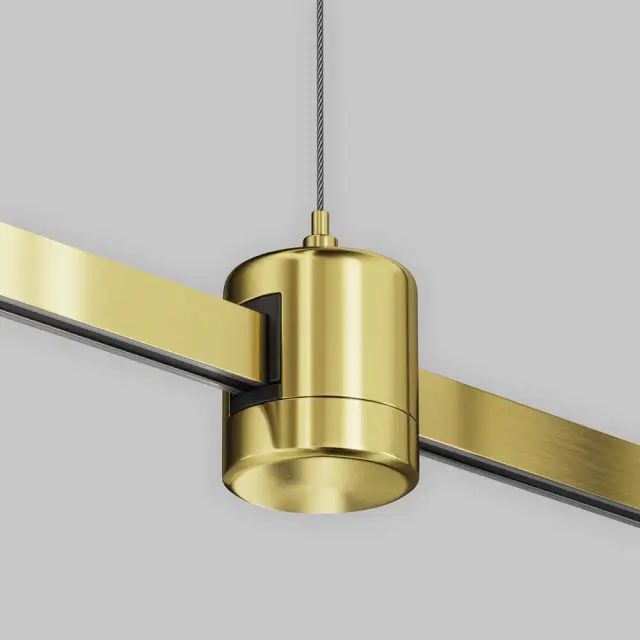 Крепёж Maytoni ACCESSORIES FOR TRACKS FLARITY — магнитные, латунь, ракурс 3