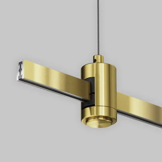 Крепёж Maytoni ACCESSORIES FOR TRACKS FLARITY — магнитные, латунь, ракурс 3