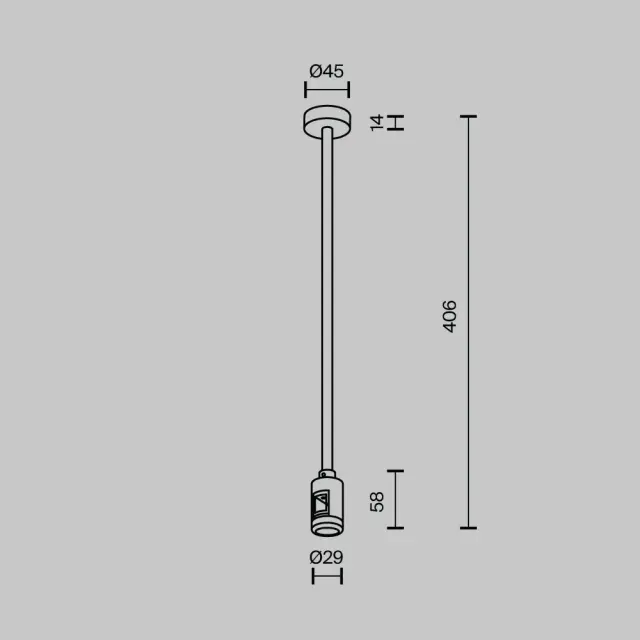 Крепёж Maytoni ACCESSORIES FOR TRACKS FLARITY — магнитные, латунь, ракурс 4