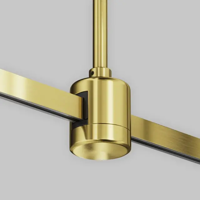 Крепёж Maytoni ACCESSORIES FOR TRACKS FLARITY — магнитные, латунь, ракурс 3