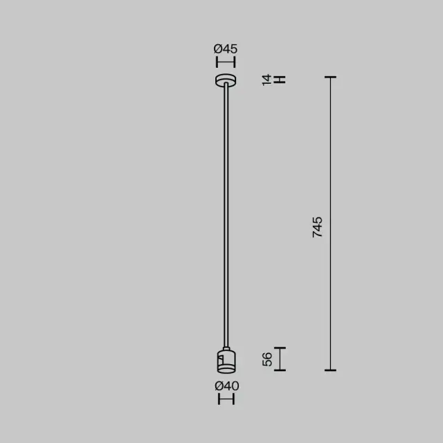 Крепёж Maytoni ACCESSORIES FOR TRACKS FLARITY — магнитные, черный, ракурс 4