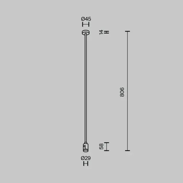 Крепёж Maytoni ACCESSORIES FOR TRACKS FLARITY — магнитные, латунь, ракурс 4