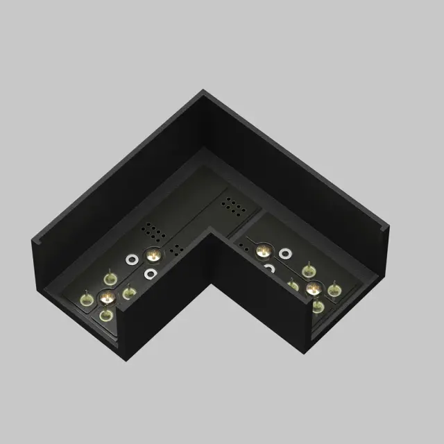 Коннектор Maytoni ACCESSORIES FOR TRACKS ELASITY — магнитные, черный