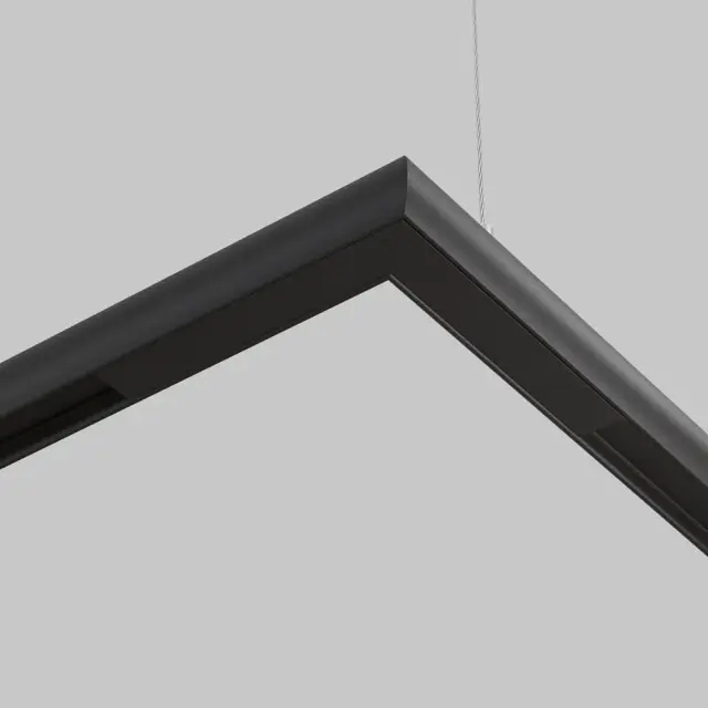 Коннектор Maytoni ACCESSORIES FOR TRACKS BASITY — магнитные, черный, ракурс 3