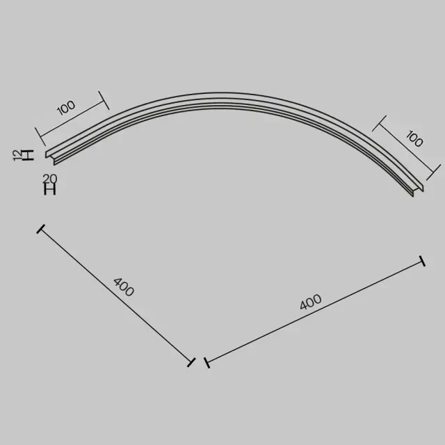 Коннектор Maytoni ACCESSORIES FOR TRACKS BASITY — магнитные, черный, ракурс 5