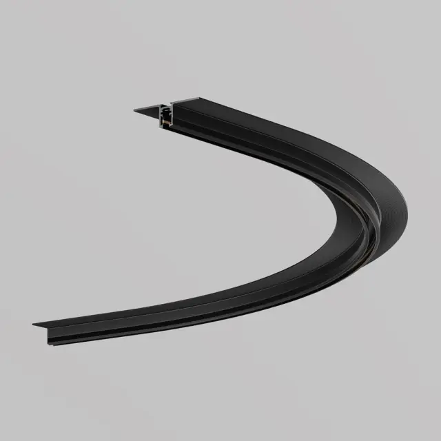 Шинопровод Maytoni ACCESSORIES FOR TRACKS LEVITY — магнитные, черный
