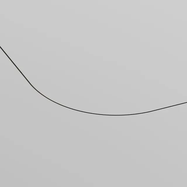 Шинопровод Maytoni ACCESSORIES FOR TRACKS LEVITY — магнитные, черный, ракурс 3