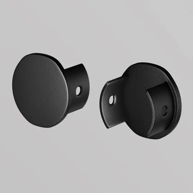 Заглушка Maytoni ACCESSORIES FOR TRACKS LEVITY — магнитные, черный