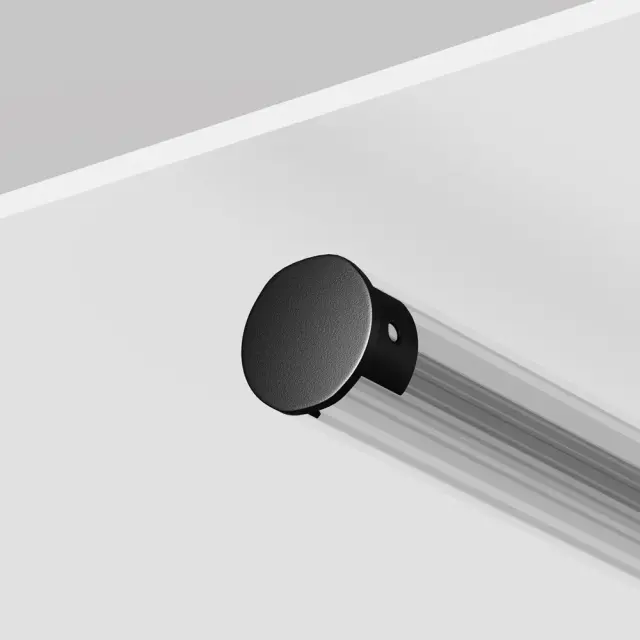 Заглушка Maytoni ACCESSORIES FOR TRACKS LEVITY — магнитные, черный, ракурс 4