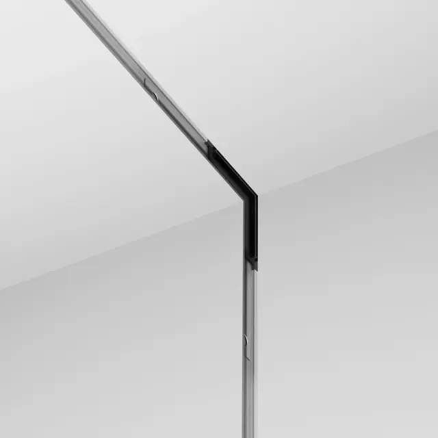 Коннектор Maytoni ACCESSORIES FOR TRACKS LEVITY — магнитные, черный, ракурс 4