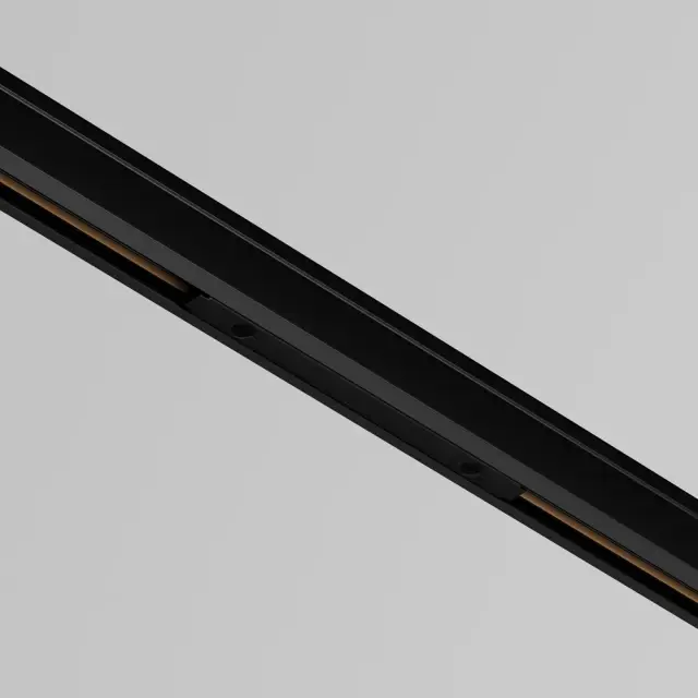 Коннектор Maytoni ACCESSORIES FOR TRACKS LEVITY — магнитные, черный, ракурс 3