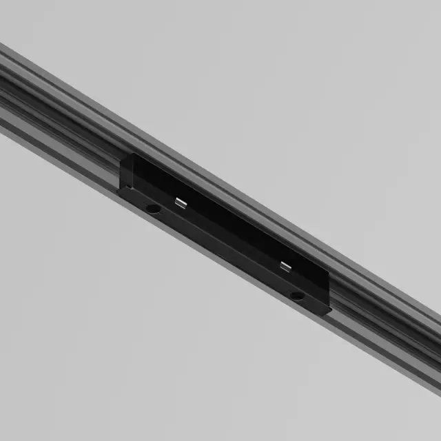 Коннектор Maytoni ACCESSORIES FOR TRACKS LEVITY — магнитные, черный, ракурс 4