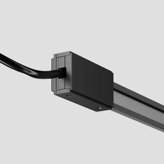 Ввод питания Maytoni ACCESSORIES FOR TRACKS FLEXITY — магнитные, черный, ракурс 3