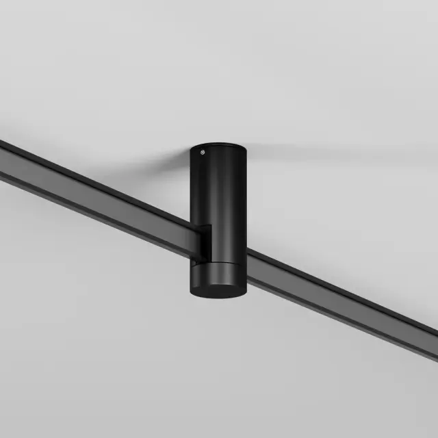 Крепёж Maytoni ACCESSORIES FOR TRACKS FLEXITY — магнитные, черный, ракурс 3
