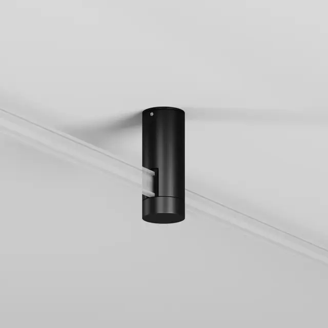 Крепёж Maytoni ACCESSORIES FOR TRACKS FLEXITY — магнитные, черный, ракурс 4