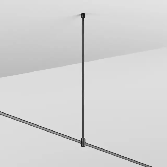 Крепёж Maytoni ACCESSORIES FOR TRACKS FLEXITY — магнитные, черный, ракурс 3