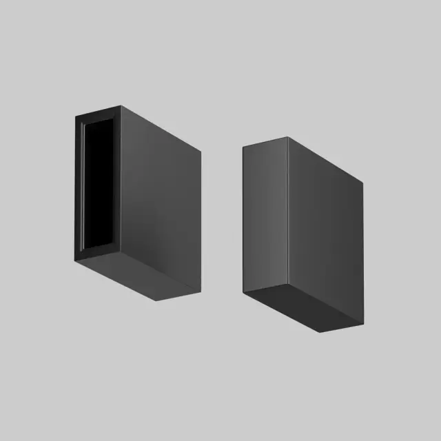 Заглушка Maytoni ACCESSORIES FOR TRACKS FLEXITY — магнитные, черный