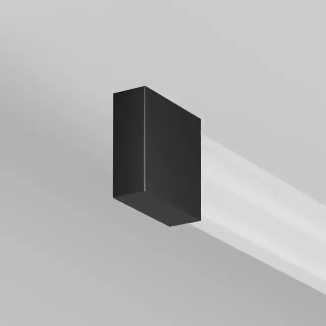 Заглушка Maytoni ACCESSORIES FOR TRACKS FLEXITY — магнитные, черный, ракурс 4