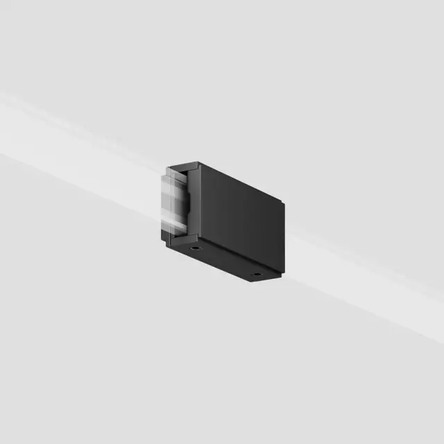 Коннектор Maytoni ACCESSORIES FOR TRACKS FLEXITY — магнитные, черный, ракурс 4