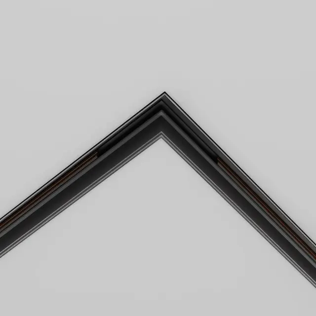 Коннектор Maytoni ACCESSORIES FOR 20MM MAGNETIC TRACK SYSTEM EXILITY — магнитные, черный, ракурс 3