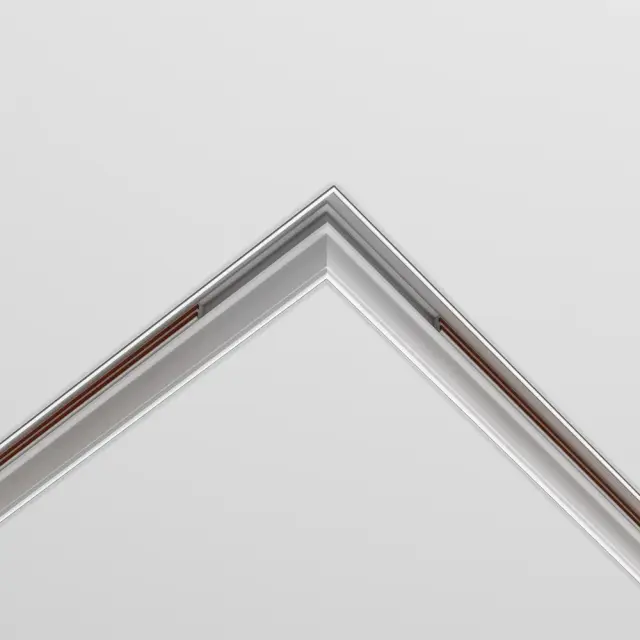 Коннектор Maytoni MAGNETIC TRACK SYSTEM EXILITY — магнитные, белый, ракурс 3