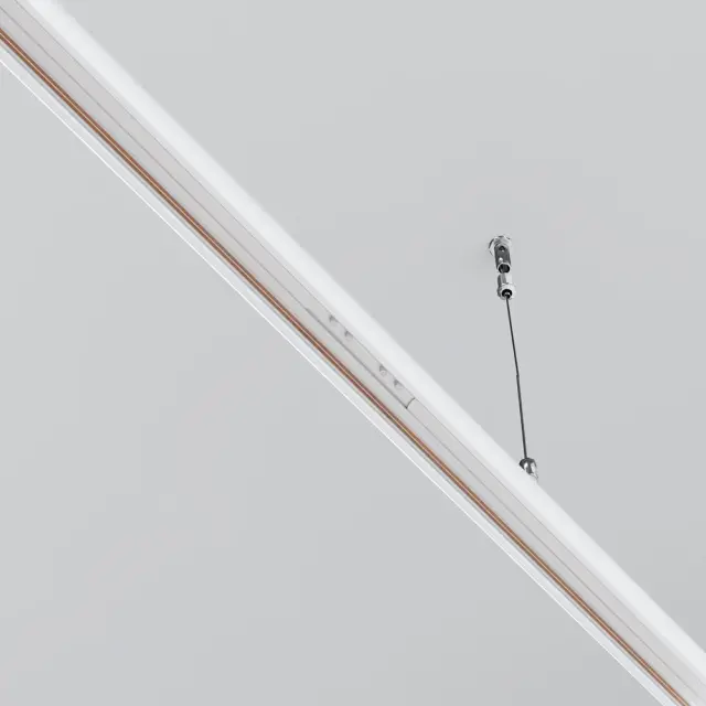 Крепёж Maytoni ACCESSORIES FOR TRACKS EXILITY — магнитные, белый, ракурс 3