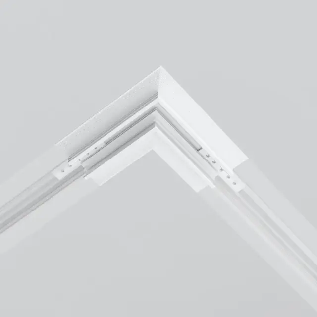 Коннектор Maytoni ACCESSORIES FOR TRACKS EXILITY — магнитные, белый, ракурс 4