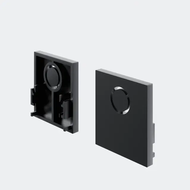 Заглушка Maytoni ACCESSORIES FOR TRACKS EXILITY — магнитные, черный