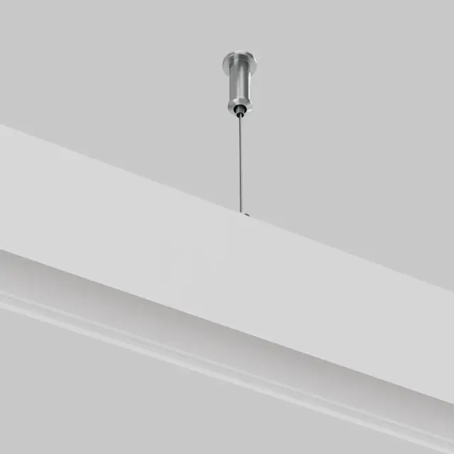 Крепёж Maytoni ACCESSORIES FOR TRACKS EXILITY — магнитные, никель, ракурс 3