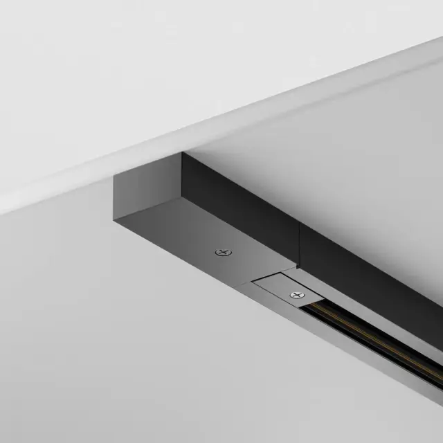 Шинопровод Maytoni BUSBAR TRUNKINGS — однофазные, черный, ракурс 2