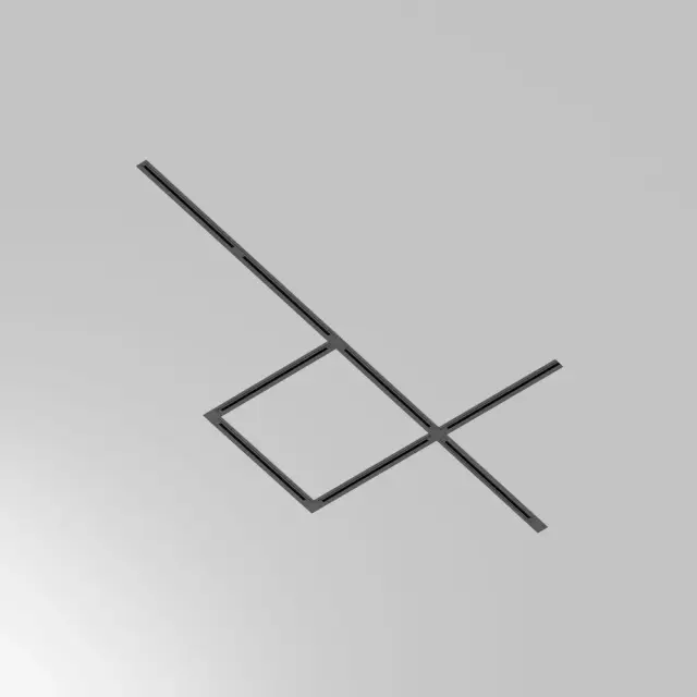Шинопровод Maytoni TRACK — однофазные, черный, ракурс 5