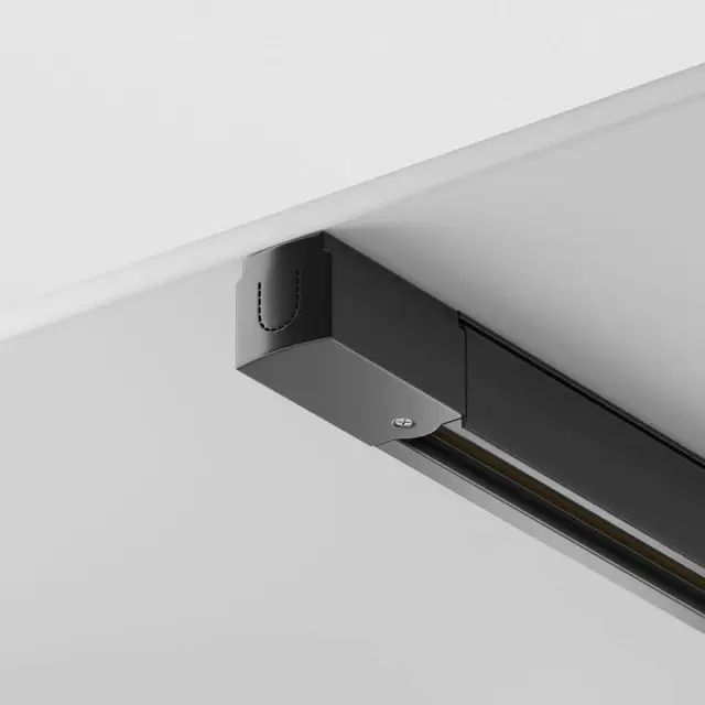 Шинопровод Maytoni BUSBUR TRUNKING — трехфазные, черный, ракурс 3