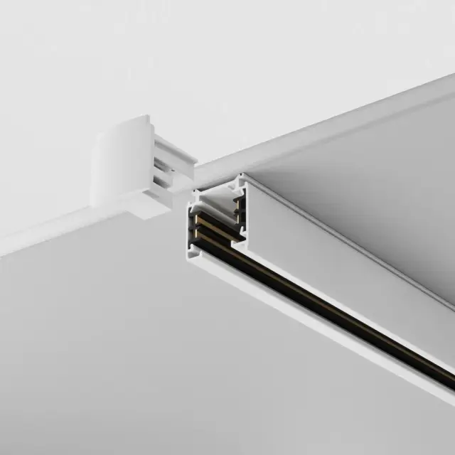 Шинопровод Maytoni BUSBUR TRUNKING — трехфазные, белый, ракурс 5